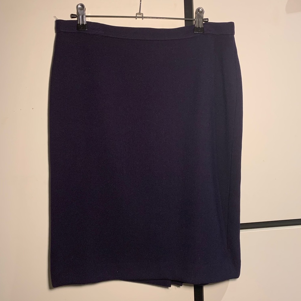 Anne Klein eggplant pencil skirt